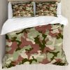Set de Funda Nórdica Ambesonne Camo, Camuflaje Verde