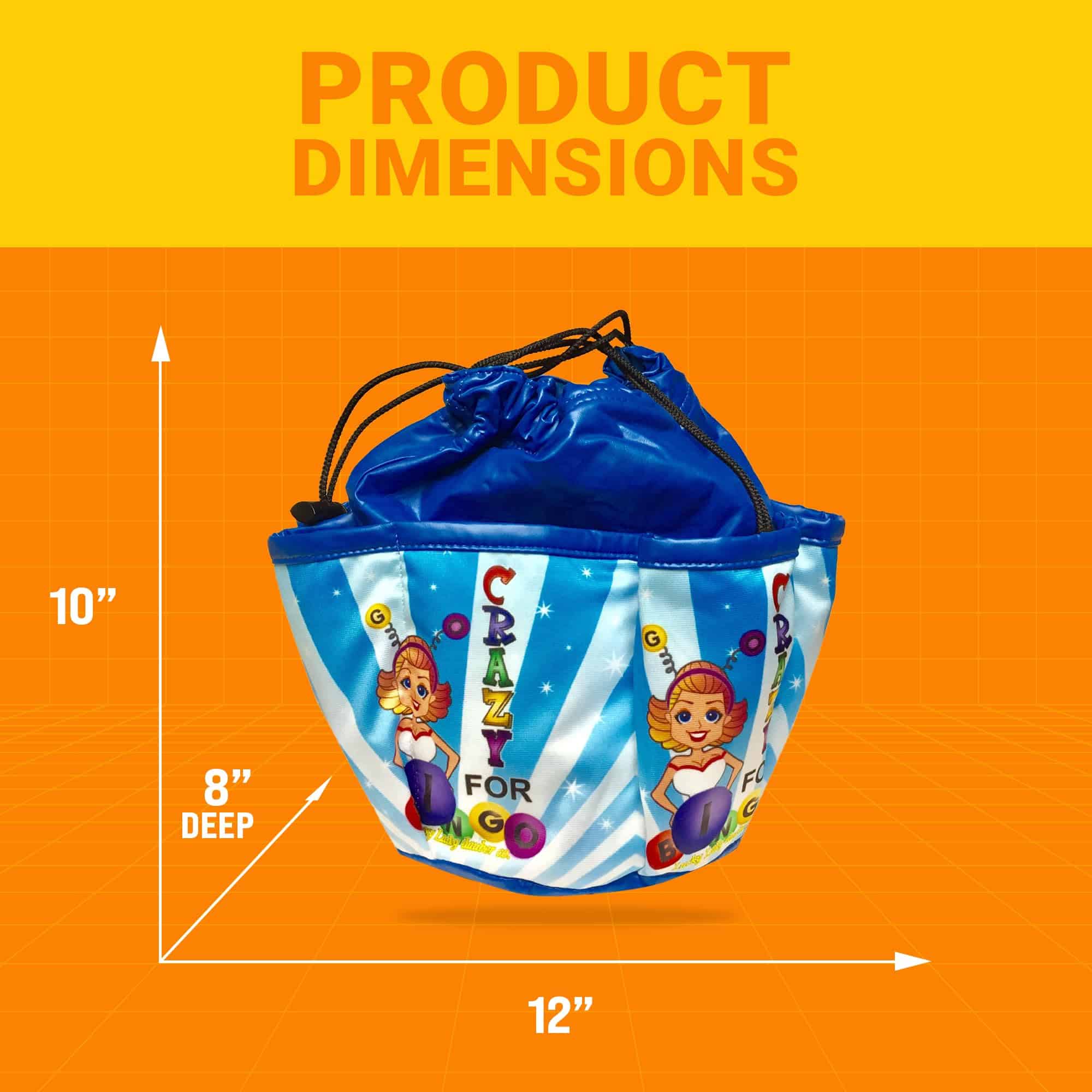 Bolsa de Bingo con Daubers de Lucky Lady Co. y Paquete de 6 - Imagen 8