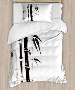 Juego de Funda Nórdica Temática Asiática de Ambesonne,