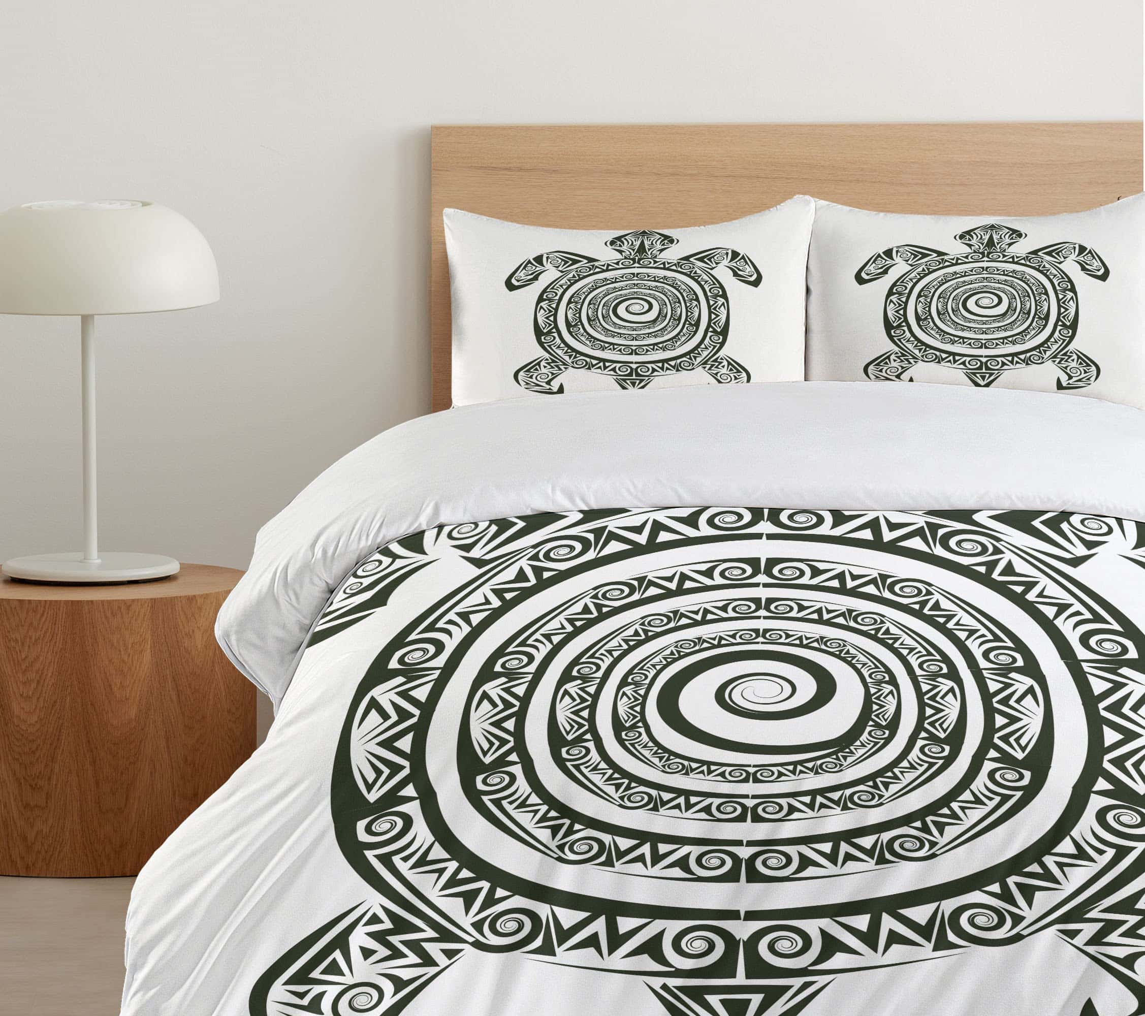 Juego de Cubierta de Edredón Tortuga Ambesonne, Estilo de - Imagen 6