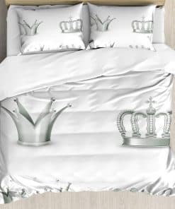 Juego de Funda Nórdica Ambesonne Gris, Diferentes Tipos de