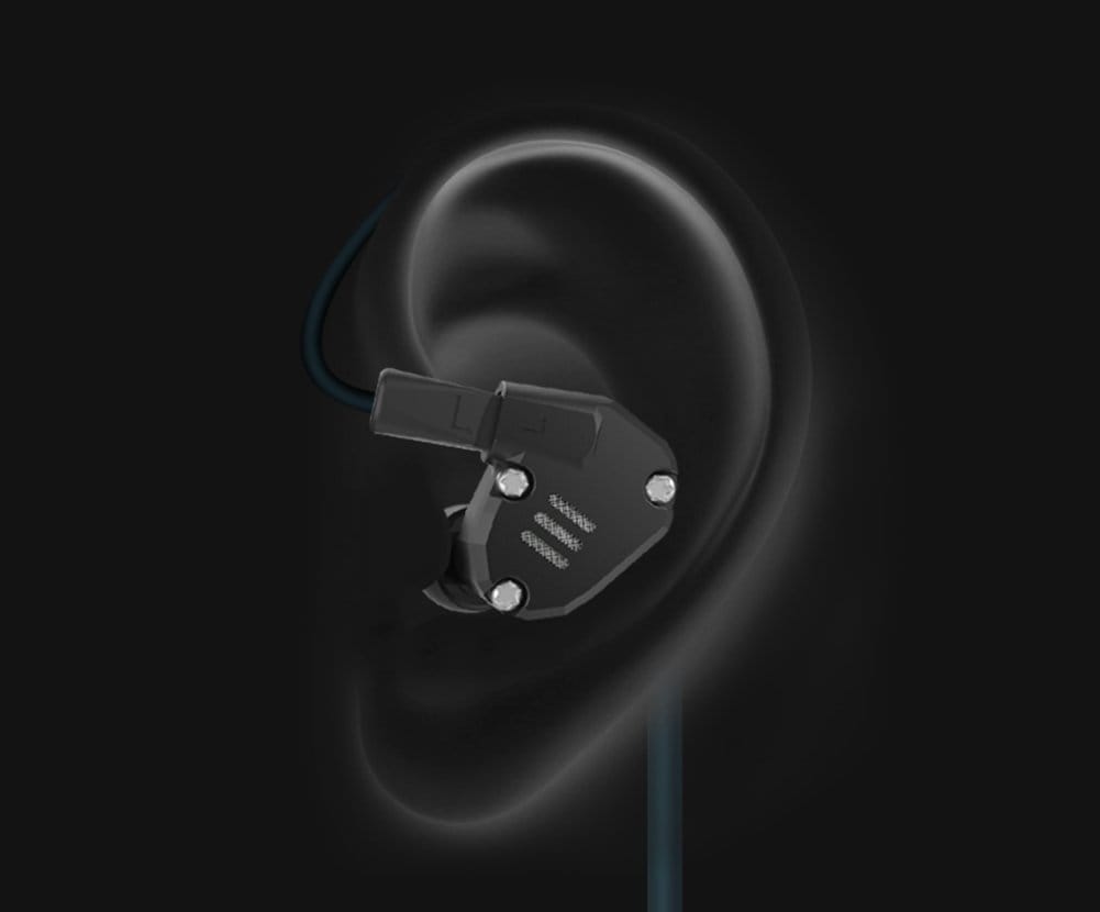 Audífonos de Cuatro Conductores, ERJIGO KZ ZS6 Alta - Imagen 9