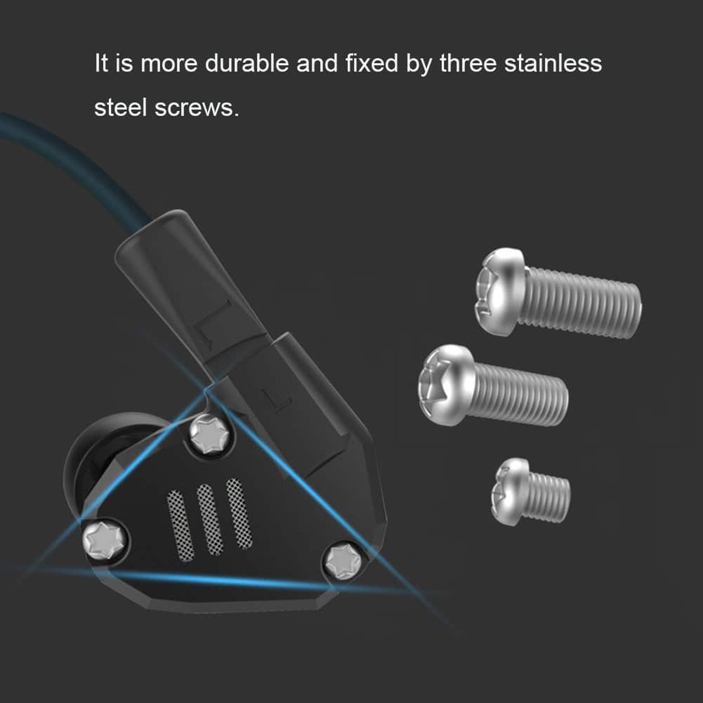 Audífonos de Cuatro Conductores, ERJIGO KZ ZS6 Alta - Imagen 8