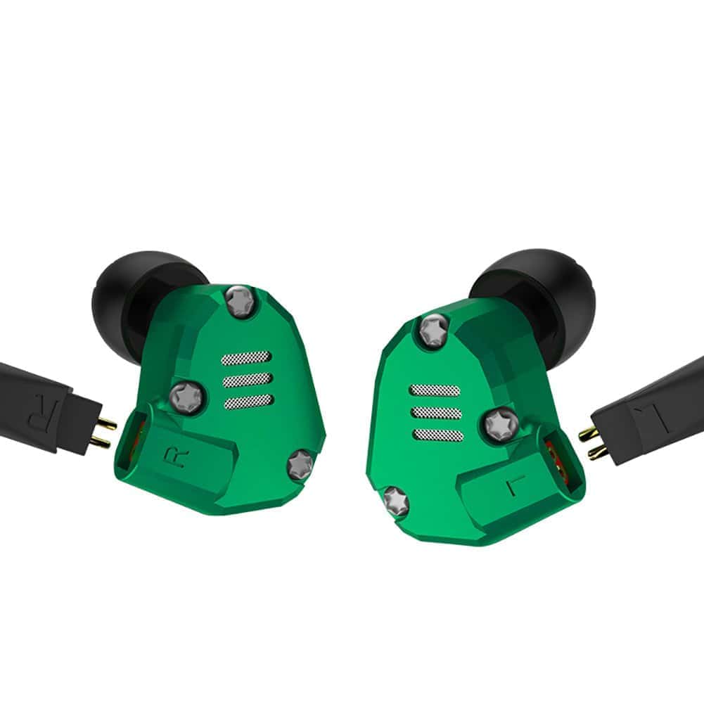 Audífonos Quad Driver, ERJIGO KZ ZS6 Alta Fidelidad con - Imagen 3