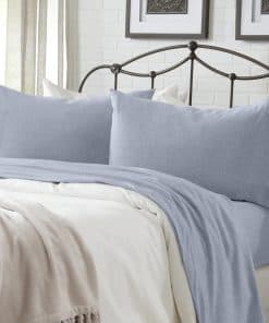 Juego de Sábanas de 4 Piezas de Tela de Punto de Jersey de