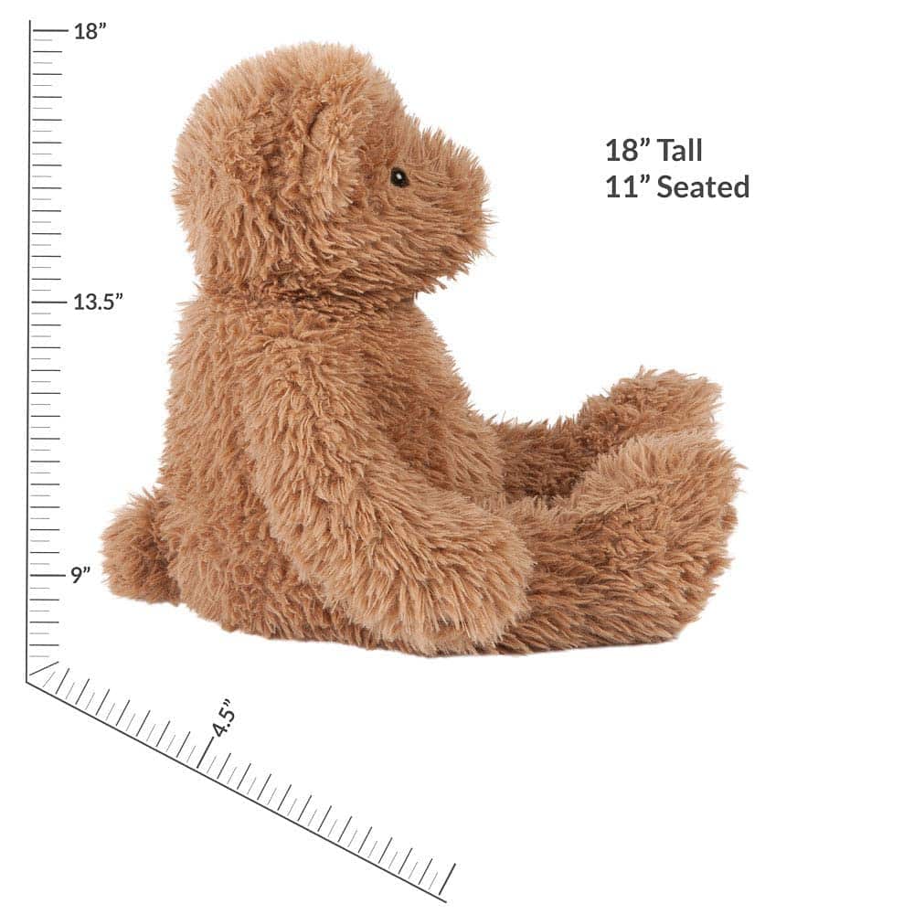 Vermont Teddy Bear Super Soft Almond Brown Teddy Bear - 18 - Imagen 7