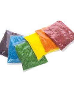 ROYLCO Arroz de Colores, 6 Colores Brillantes, 6 bolsas de