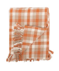 C&F Home 50" x 60" Manta de Acento Tejida a Cuadros de