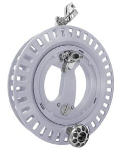 Carrete de cometa grande de 10.6 pulgadas gris de emma