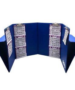 Tapete Plegable de Cartón de Bingo - Azul