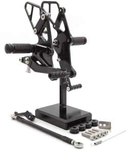 FXCNC CNC Billet Juegos de Estriberas Traseras para