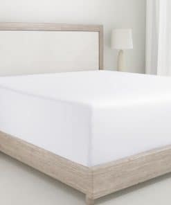 Sábana Ajustable California Design Den Tamaño King Blanca,