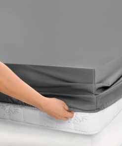 Sábana Ajustable California Design Den para -Gris Pizarra