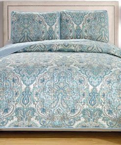 Juego de Colcha Reversible de 3 Piezas tamaño Queen (100" X