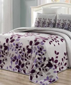 Juego de Colcha Fresca de 3 Piezas para Cama King Size,