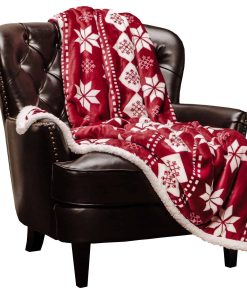 Manta de microfibra de lujo Chanasya Premium Sherpa para