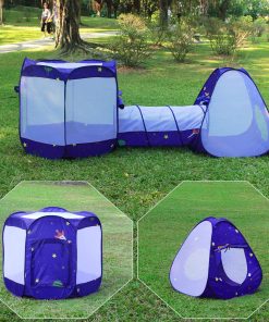 Homfu 3 en 1 Tienda de Tunel Emergente para Niños Jugar