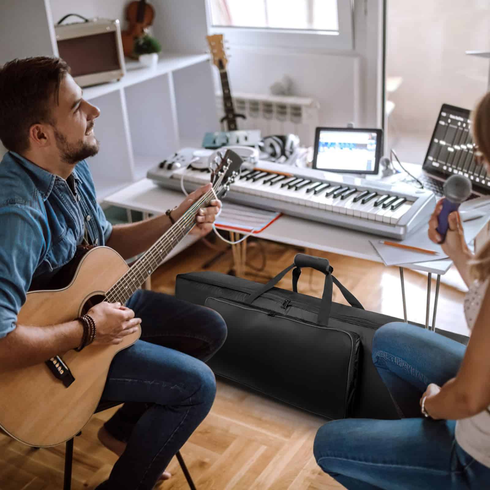 Estuche para Teclado de 88 Teclas NKTM, 53.5"x12.6"x6.3" - Imagen 8