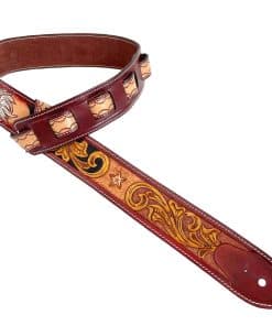 Correa de Guitarra de Cuero Premium Super Premium Hecha a