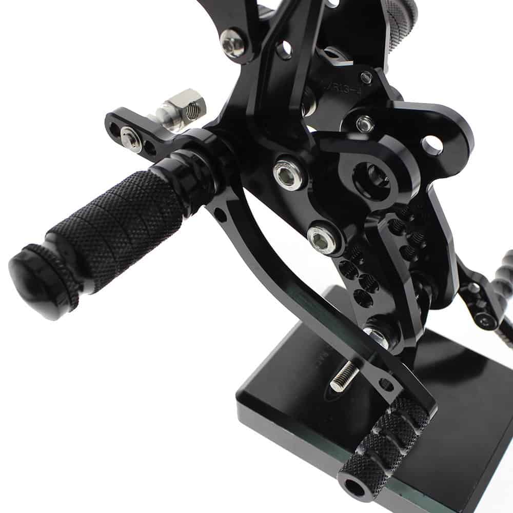 FXCNC CNC Pedales Ajustables de Motocicleta Billet Rearsets - Imagen 9