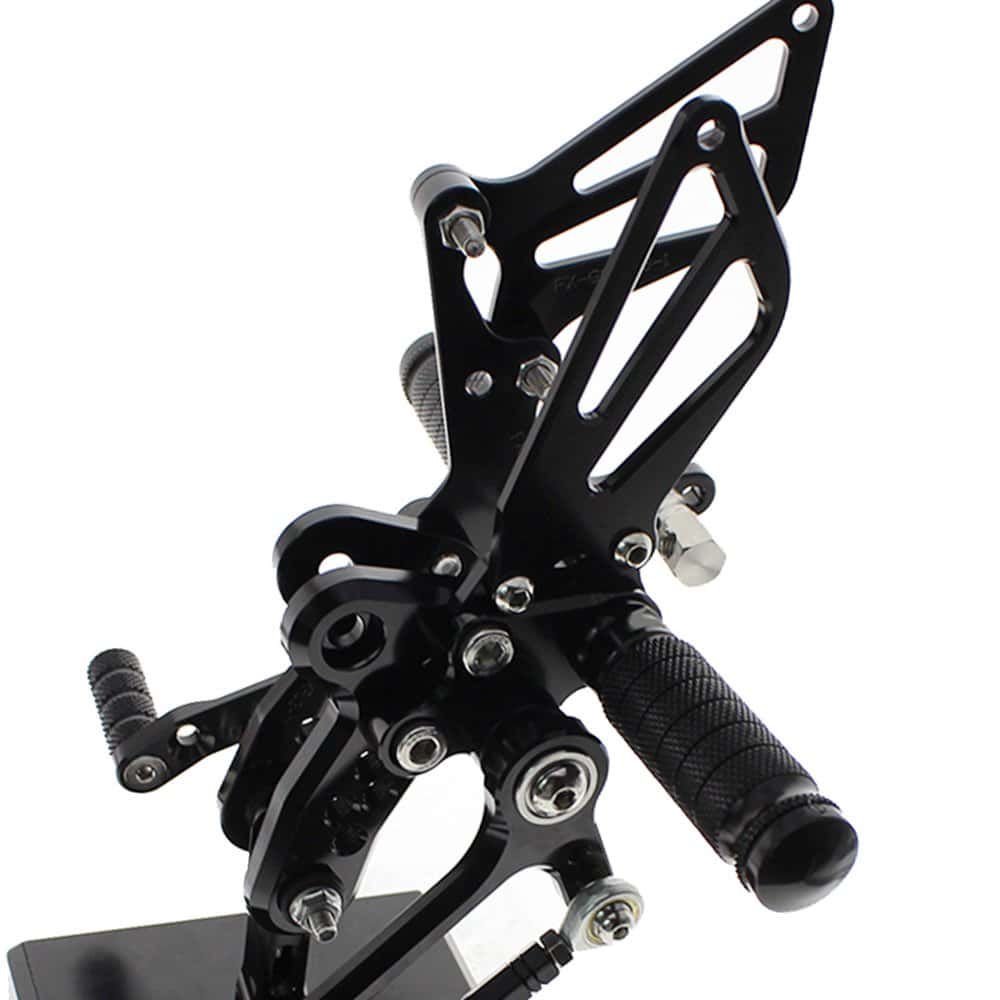 FXCNC CNC Pedales Ajustables de Motocicleta Billet Rearsets - Imagen 5