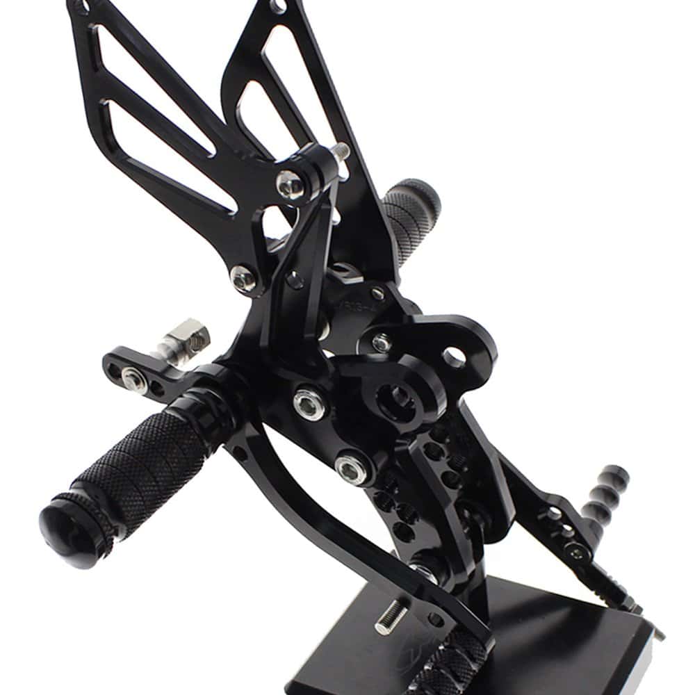 FXCNC CNC Pedales Ajustables de Motocicleta Billet Rearsets - Imagen 6