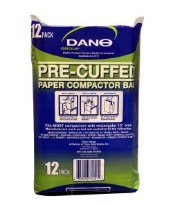Bolsas Compactadoras Pre-Marcadas de Papel Dano