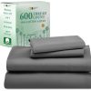 Juego de Sábanas de Lujo California Design -Gris