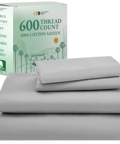 Juego de sábanas King Size de lujo de California Design Den