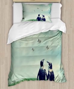 Juego de Funda Nórdica Surrealista de Ambesonne, Pareja de