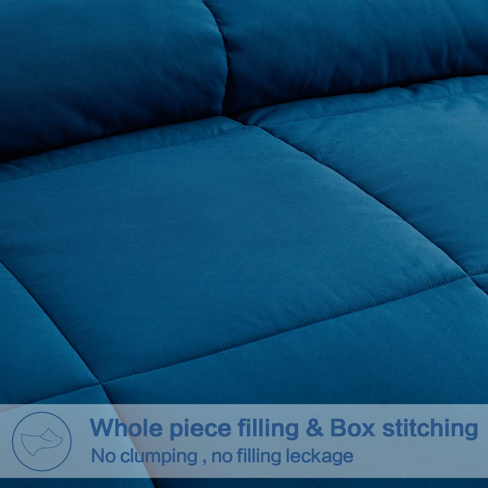 Edredón Alternativo de Plumón Reversible de EASELAND All - Imagen 4