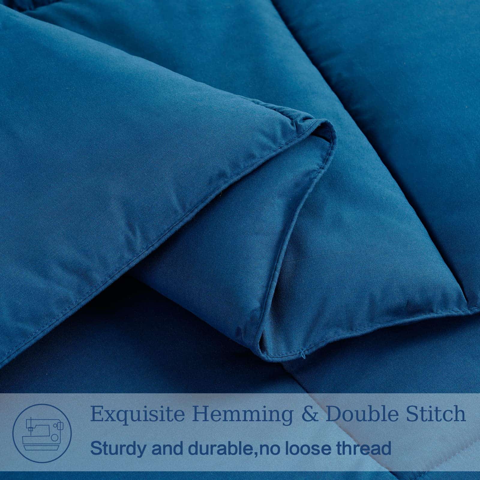 Edredón Alternativo de Plumón Reversible de EASELAND All - Imagen 6