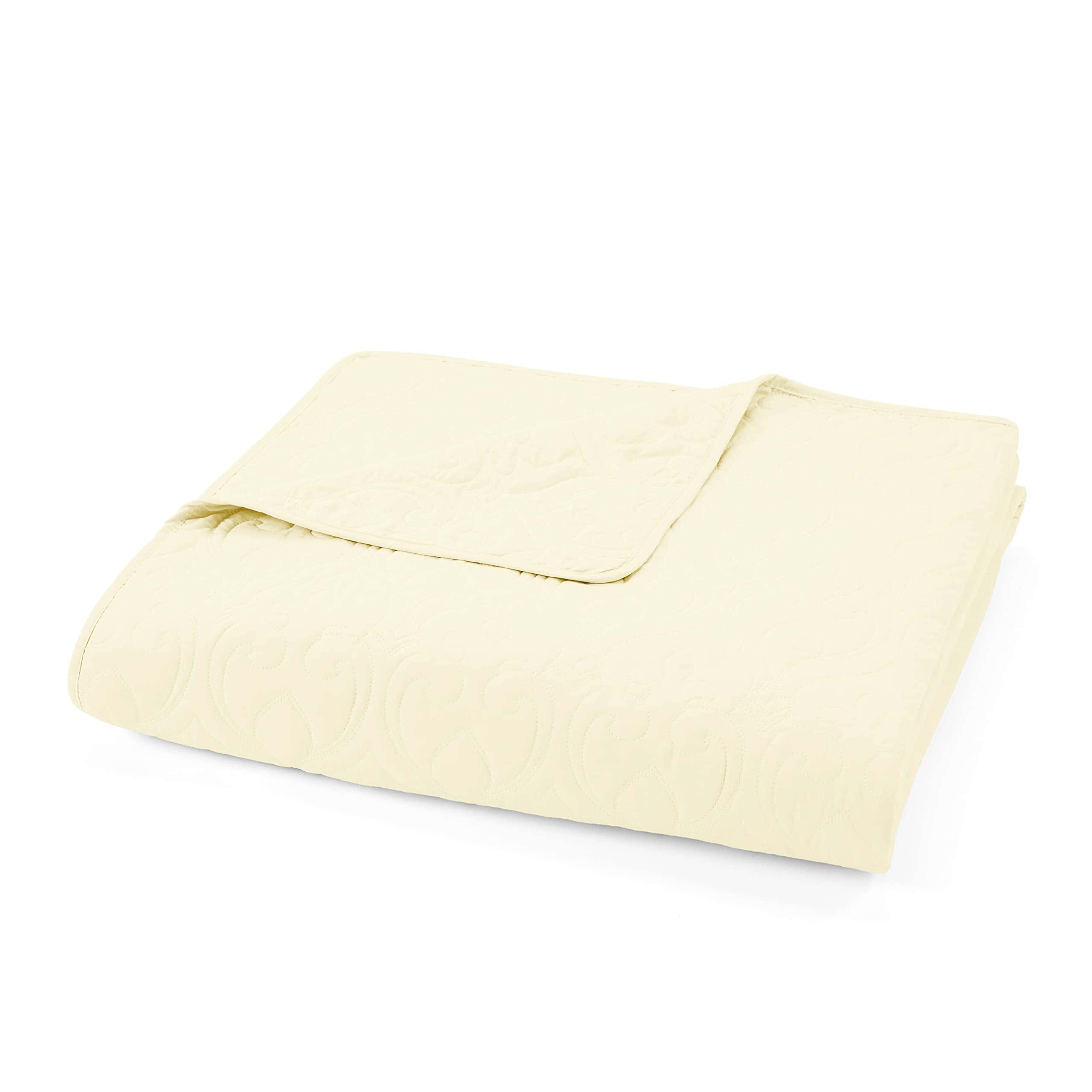 Juego de Colchas Amarillo de 3 Piezas Twin Size de Linen - Imagen 7