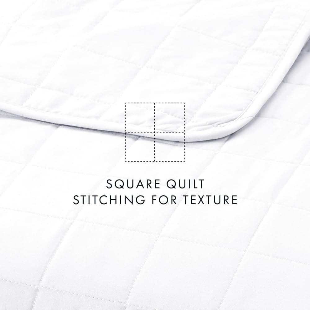 Juego de Cama Blanco Pálido de Dos Piezas Linen Market - Imagen 4