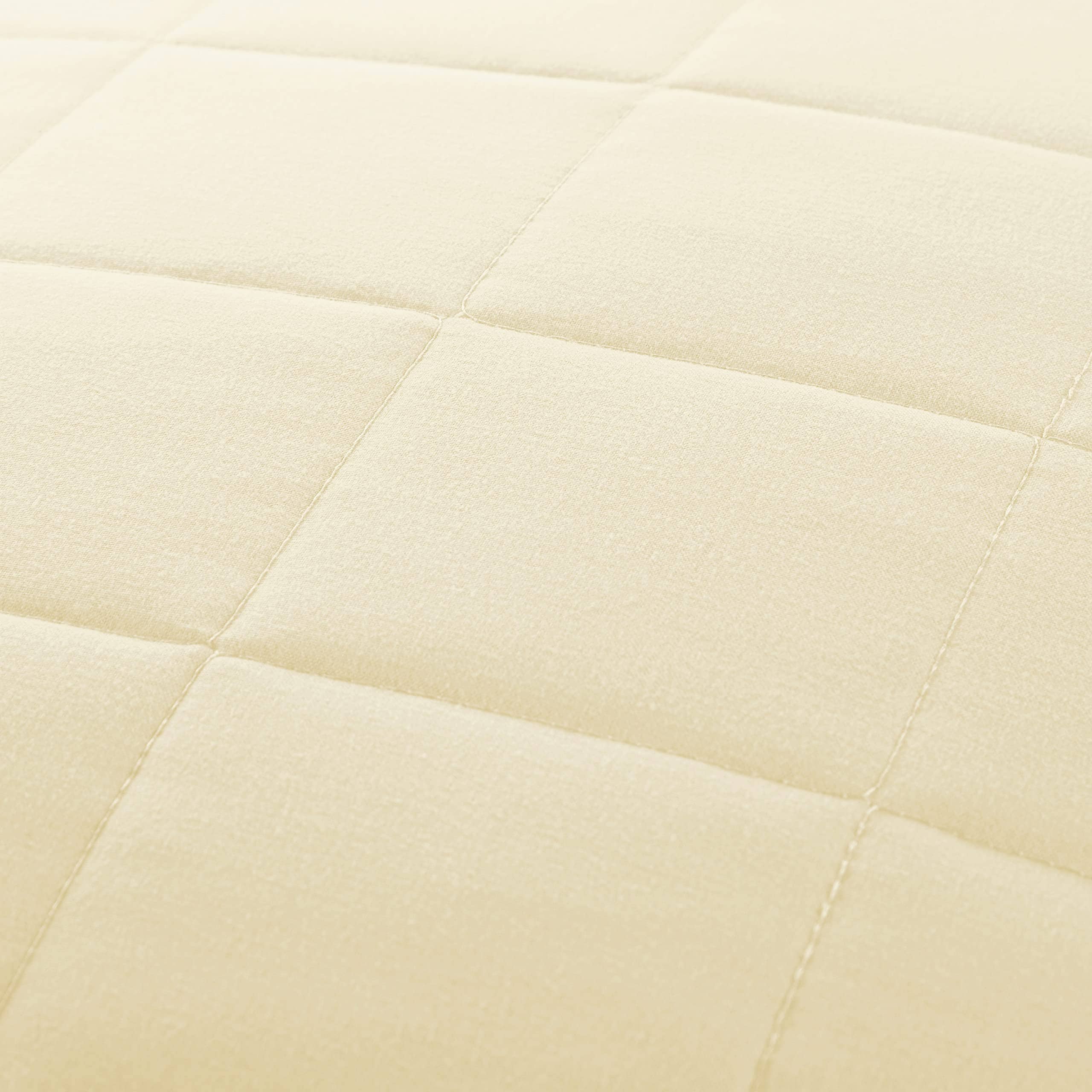 Juego de Cubrecamas de 3 Piezas Color Amarillo Tamaño Queen - Imagen 3