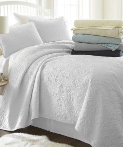 Juego de Colcha Cubrecama Linen Market de Microfibra para