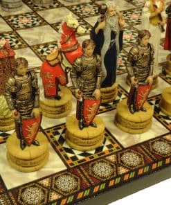 HPL Juego de ajedrez Medieval Times King Arthur / Lancelot