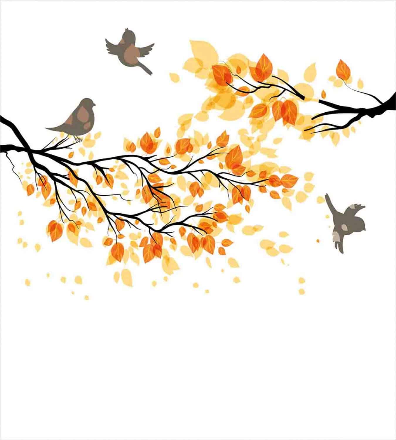 Set de Funda Nórdica de Ambesonne Otoño, Composición de - Imagen 3