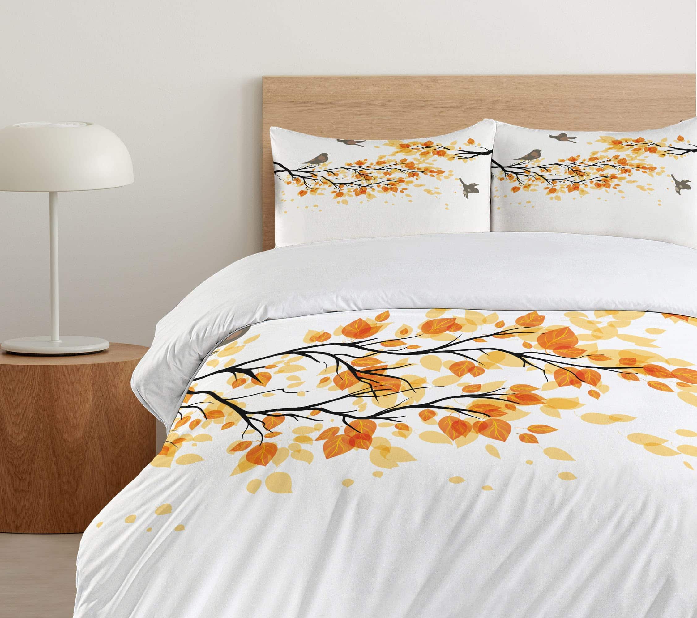 Set de Funda Nórdica de Ambesonne Otoño, Composición de - Imagen 6