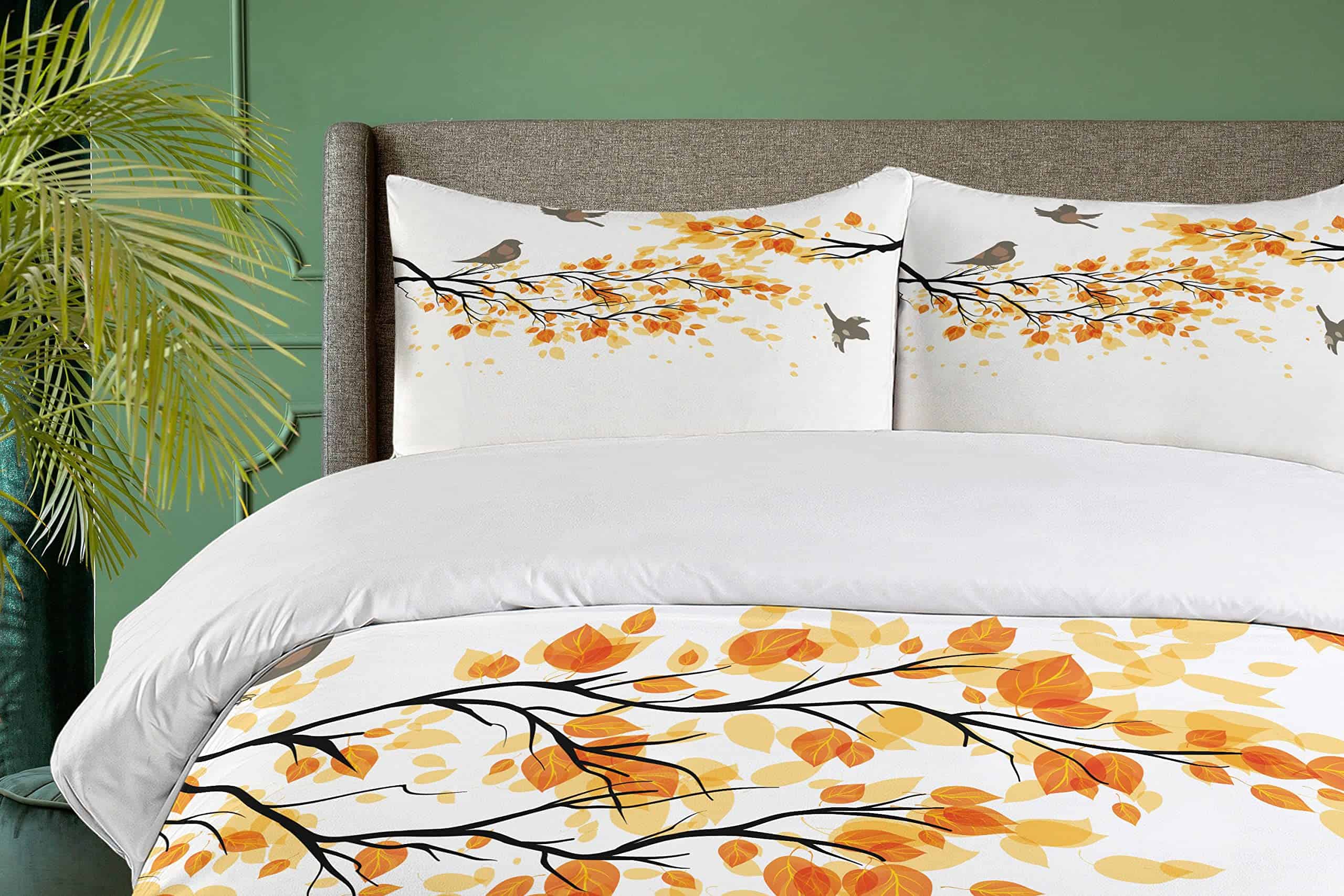 Set de Funda Nórdica de Ambesonne Otoño, Composición de - Imagen 4
