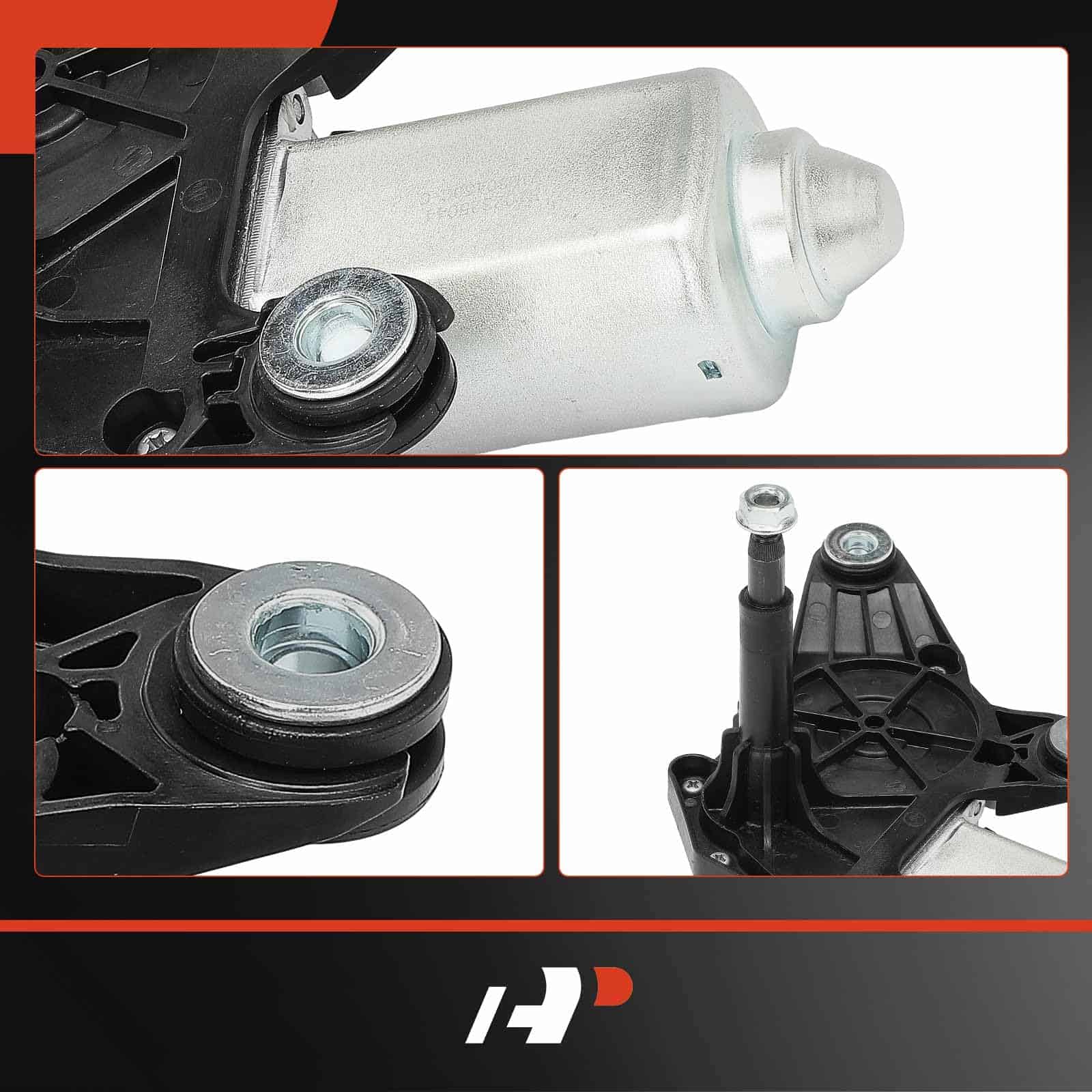 Motor Limpiaparabrisas Trasero A-Premium Compatible con - Imagen 8