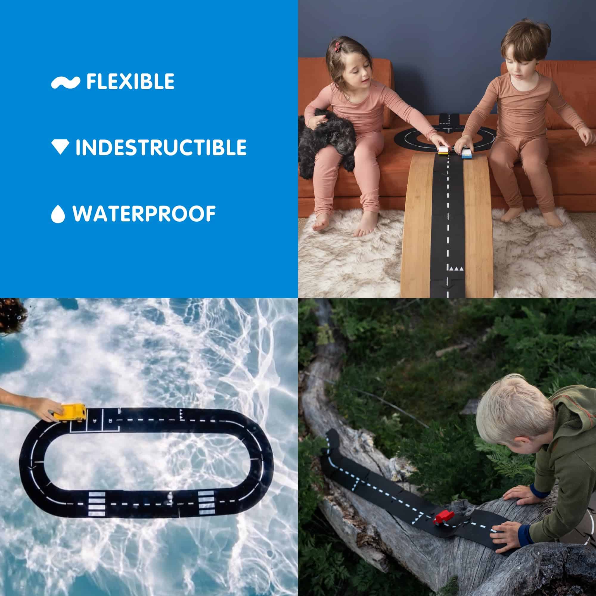 Set de Circuito Waytoplay Expressway, 16 Piezas de - Imagen 3