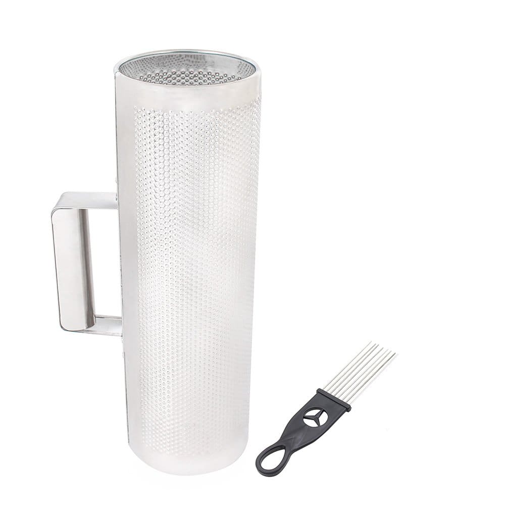 Mowind Guiro de acero inoxidable 12" * 4" Instrumento de - Imagen 9