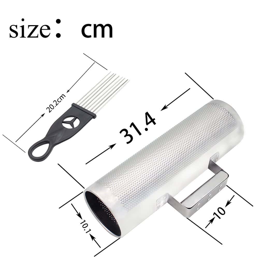 Mowind Guiro de acero inoxidable 12" * 4" Instrumento de - Imagen 10
