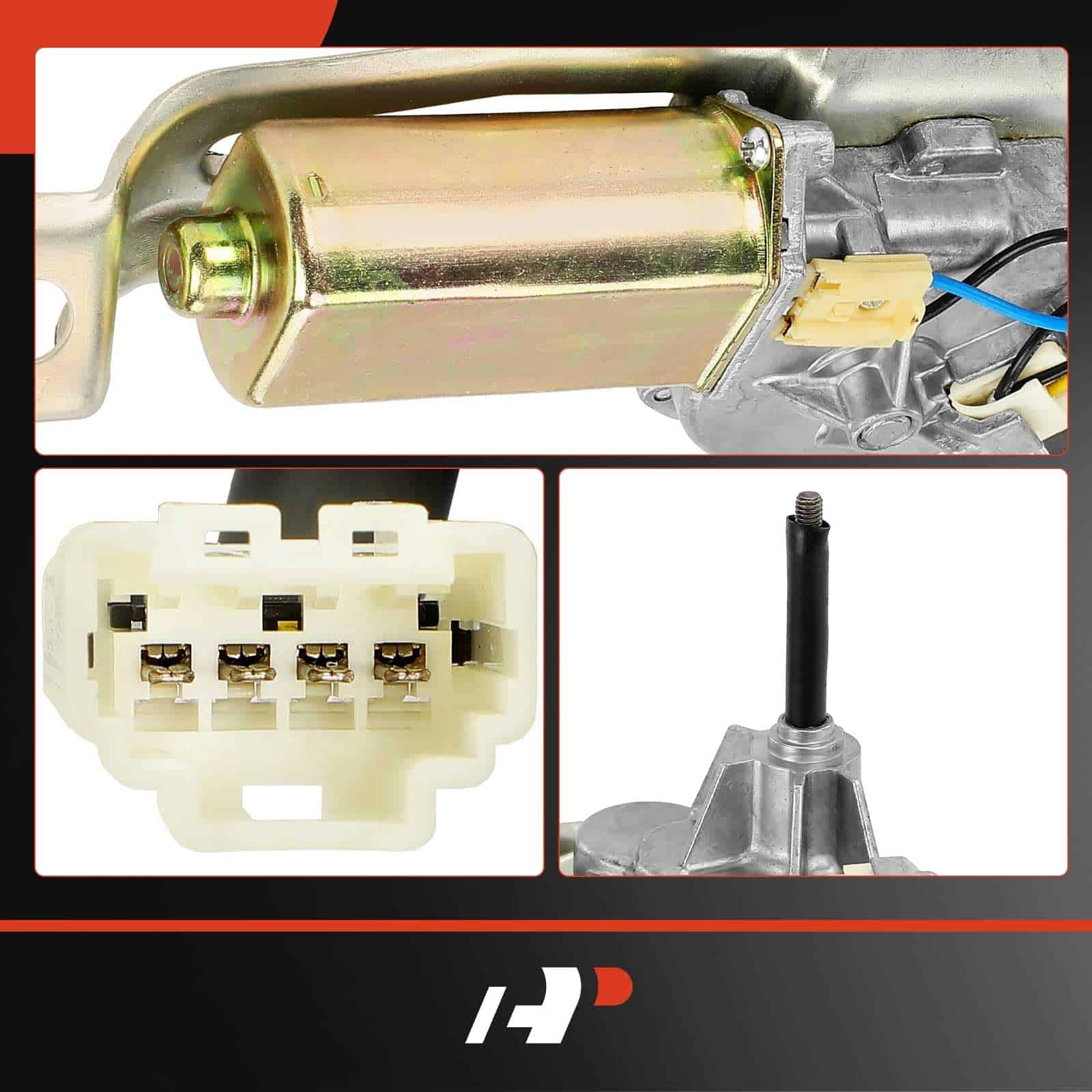Motor del limpiaparabrisas trasero A-Premium compatible con - Imagen 8