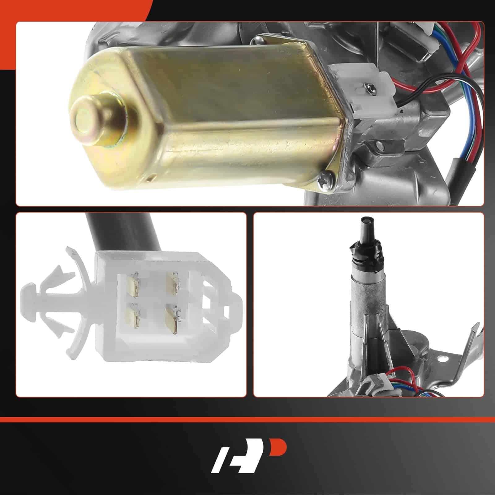Motor limpiaparabrisas trasero A-Premium Compatible con - Imagen 8