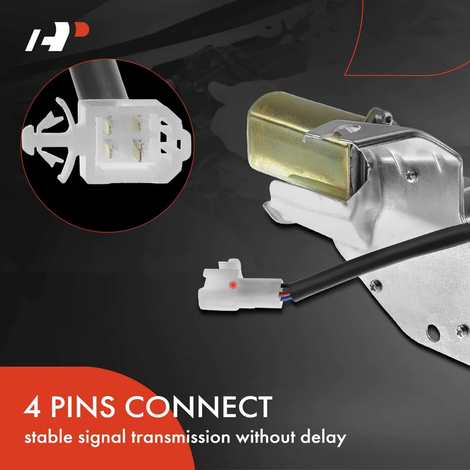 Motor limpiaparabrisas trasero A-Premium Compatible con - Imagen 6