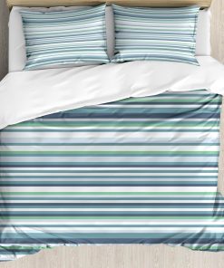 Juego de Funda Nórdica de Ambesonne, Banda Abstracta de