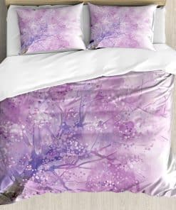 Juego de Funda nórdica Ambesonne, Vista del Cuerpo de Árbol