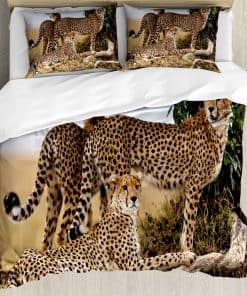 Set de Funda de Edredón Ambesonne África, Madre de